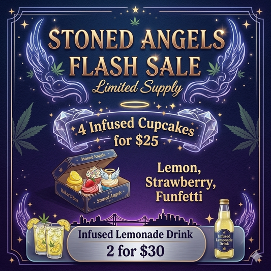 Flash Sale: 4 Infused Cupcakes